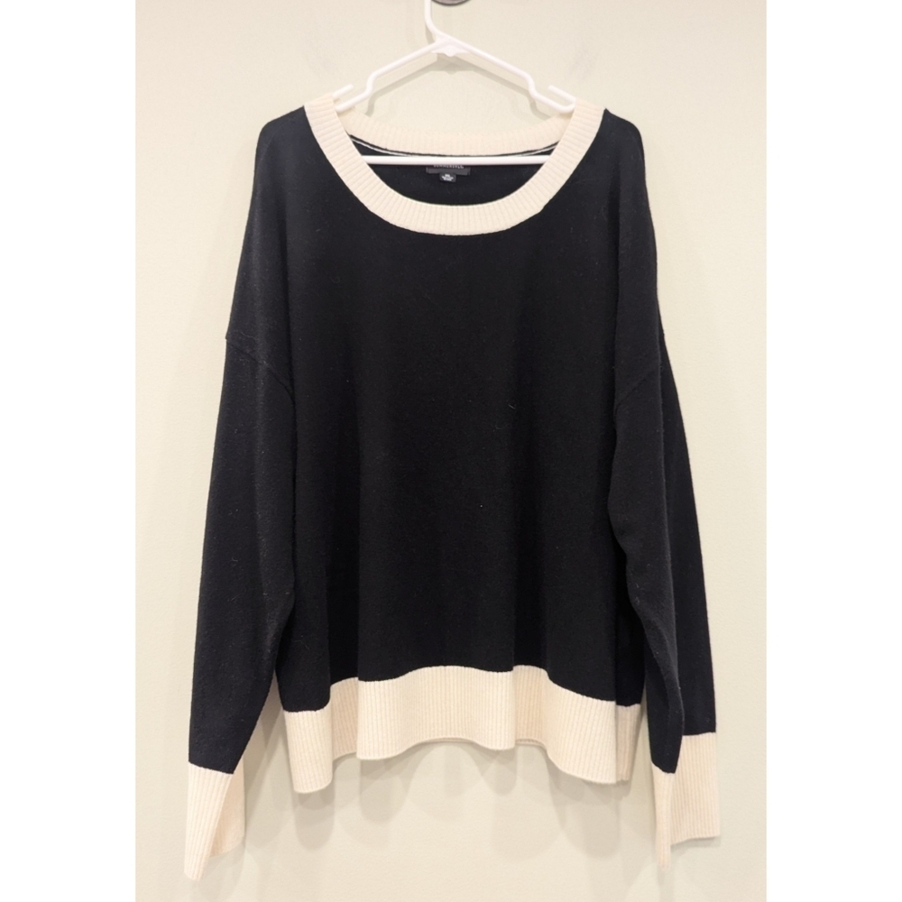 NWT Summersalt 100% Extra fine Merino Wool Crew neck Sweater Size 2XL